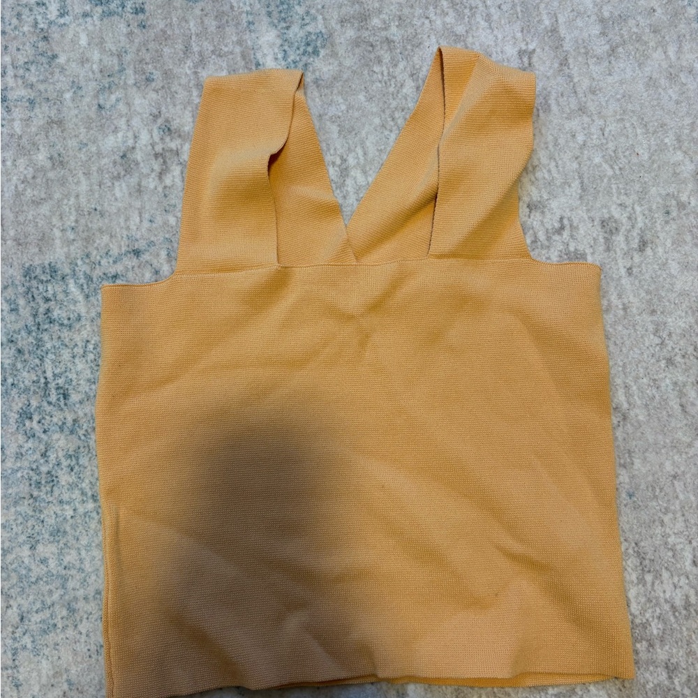 House of Harlow 1960 Peach Knit Top